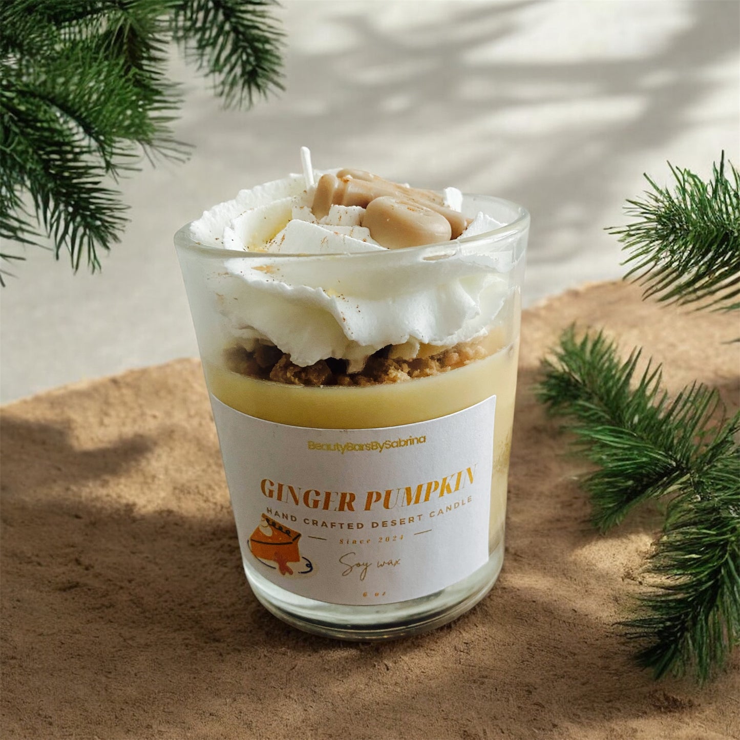 Ginger Pumpkin Soy Candle