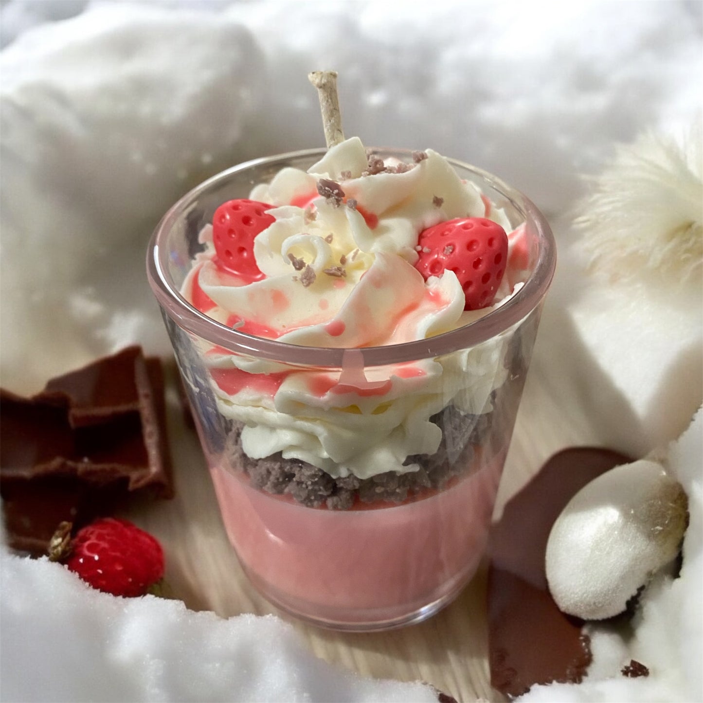 Chocolate Covered Strawberries Candle