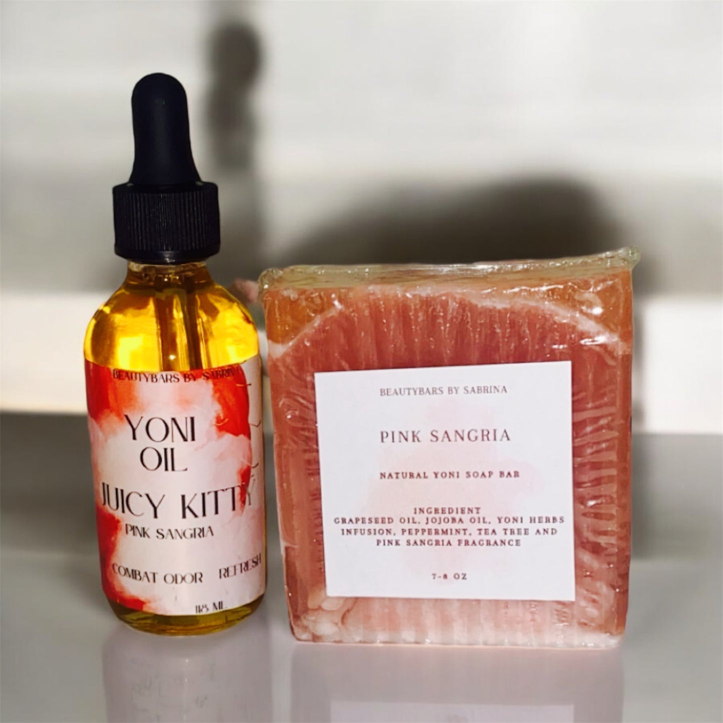 Juicy Kitty Yoni Oil-Pink Sangria-Combat Odor