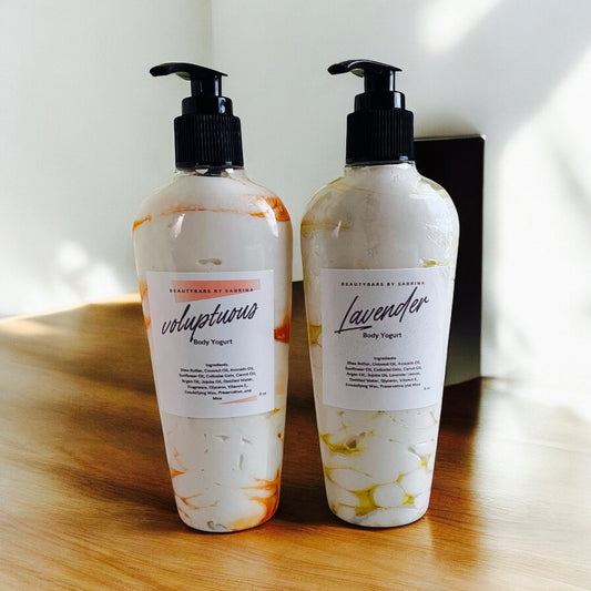 Lavender or Voluptuous Body Yogurt
