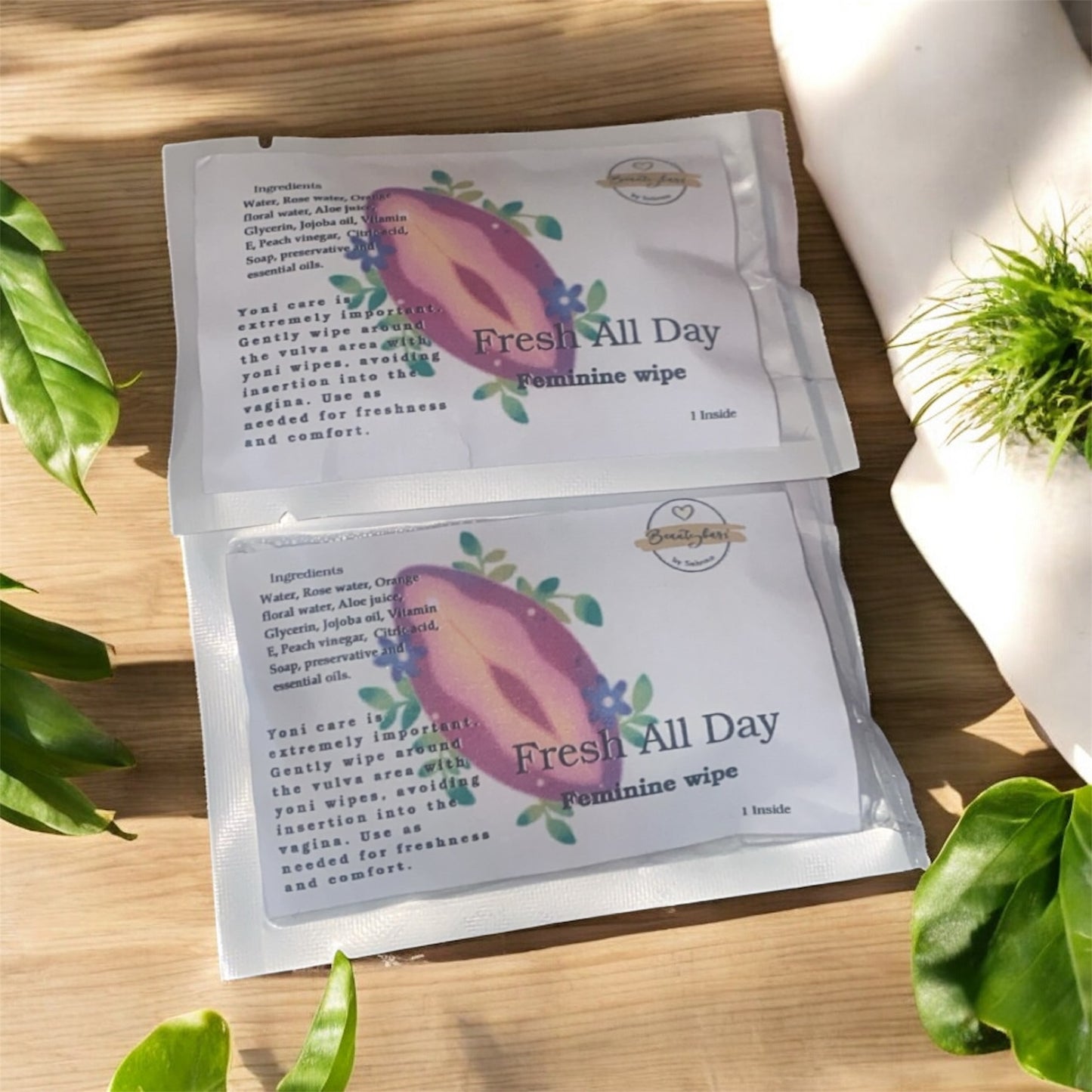Freshen Up All Day! Feminine Wipes