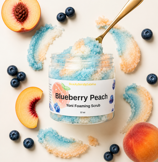 Blueberry Peach Yoni Scrub(fruity)