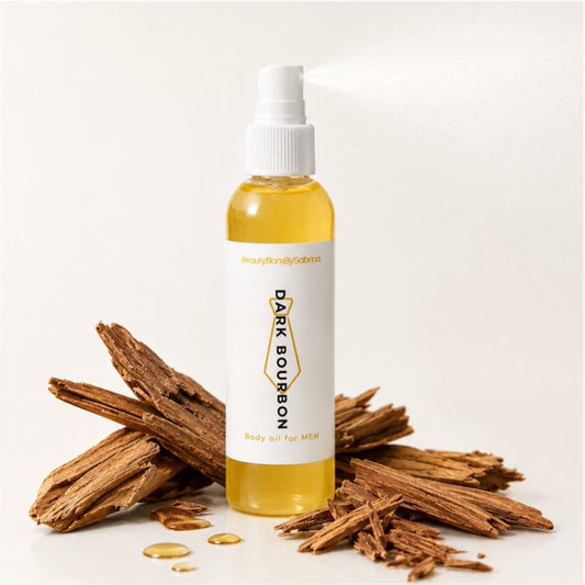 Dark Bourbon Body Oil-Men