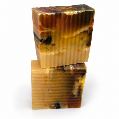 White Turmeric, Charcoal + Niacinamide Soap