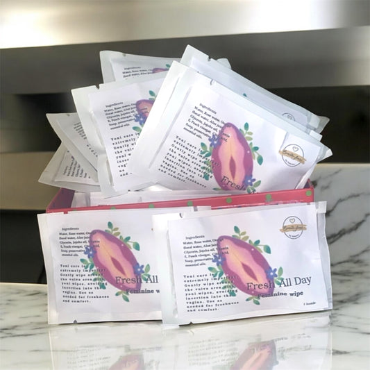 Freshen Up All Day! Feminine Wipes